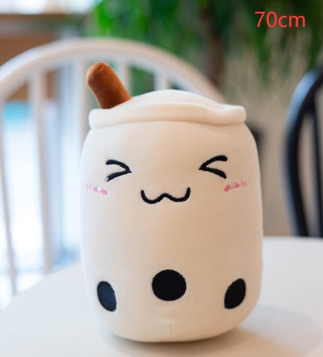 Boba, Cute Plush Stuffed Boba Tea Cup, Toy Bubble Tea Pillow Cushion Kids Gift