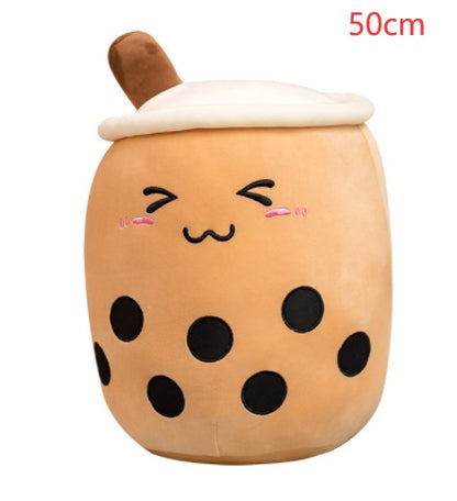 Boba, Cute Plush Stuffed Boba Tea Cup, Toy Bubble Tea Pillow Cushion Kids Gift