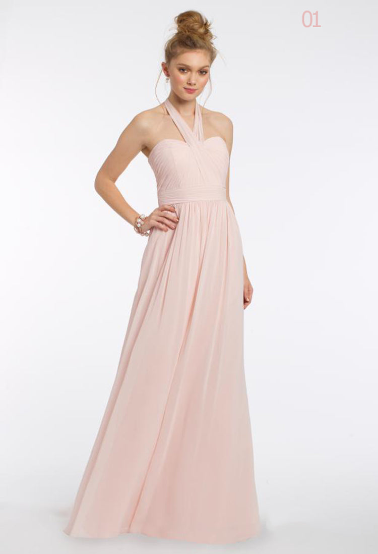 Maidens Choice, Lovely Multiple Bodice Styles to Accommodate Individual Style and Body Shape Bridesmaid Dresses