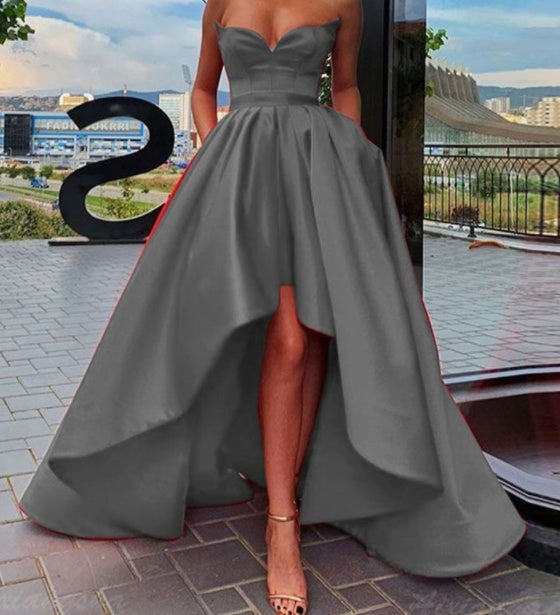 Scarlett, Lovely Ladies Evening Dress With Strapless Sexy Sweet Heart Neck Line