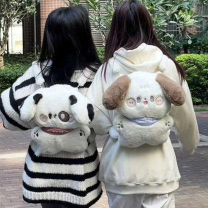 Pastoral Pet, Soft And Adorable Pastoral Puppy Backpack Cartoon Bag Doll, Japanese Children Plush