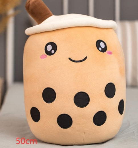 Boba, Cute Plush Stuffed Boba Tea Cup, Toy Bubble Tea Pillow Cushion Kids Gift