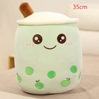 Boba, Cute Plush Stuffed Boba Tea Cup, Toy Bubble Tea Pillow Cushion Kids Gift