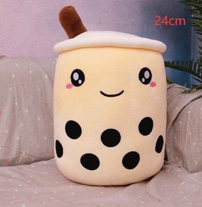 Boba, Cute Plush Stuffed Boba Tea Cup, Toy Bubble Tea Pillow Cushion Kids Gift