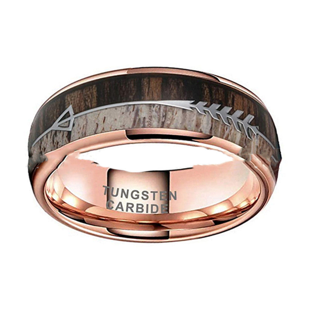 Tungsten Gold Jewelry For Men And Women Ring