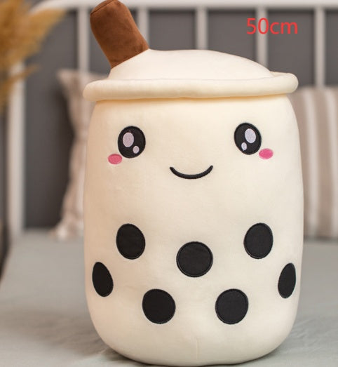 Boba, Cute Plush Stuffed Boba Tea Cup, Toy Bubble Tea Pillow Cushion Kids Gift